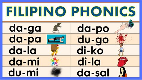 FILIPINO PHONICS 3 / PAGPAPANTIG NG SALITA / DA DE DI .